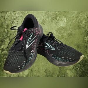 Brooks Glycerin 20 Women's Size 10.5M Running/Training Black/Pink 1203691B005